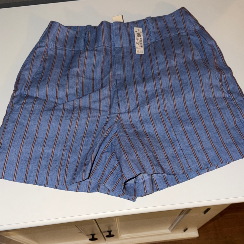 Madewell brand new with tags size 00 linen and lyocell shorts